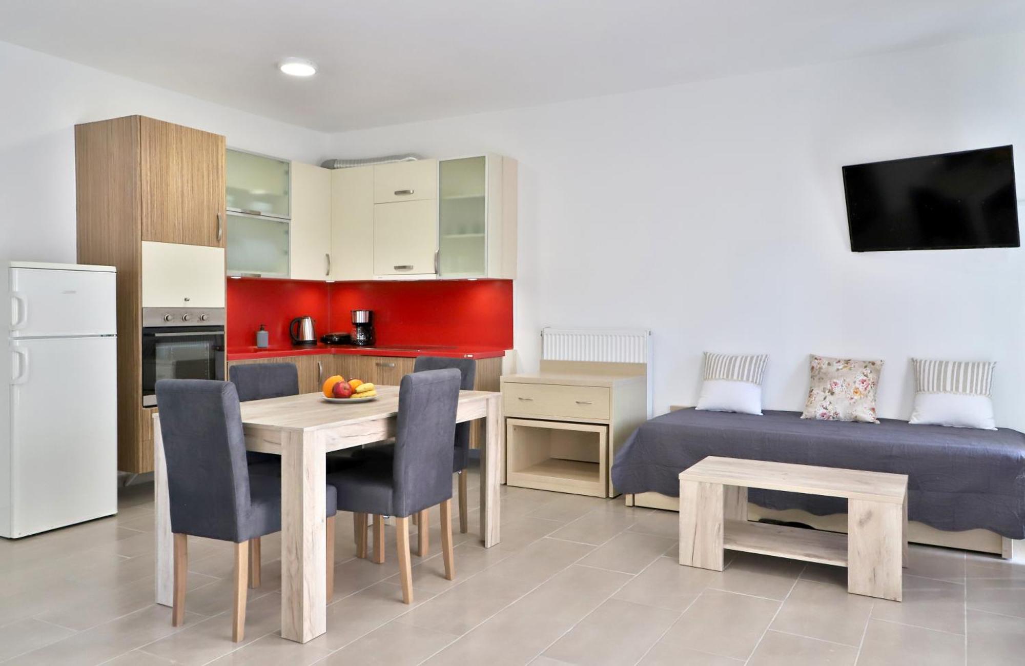 Helios Studios & Apartments Makríjalosz Kültér fotó